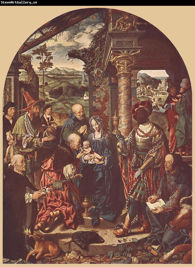 CLEVE, Joos van Adoration of the Magi sdf